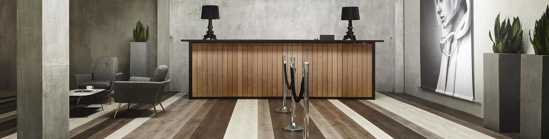 Luxury vinyl tiles (LVT)