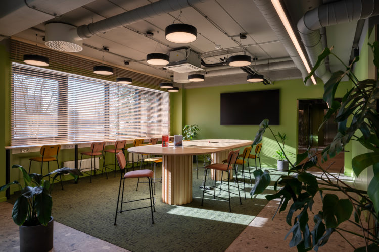 Coworking biroju telpas Skanstes City Biznesa Centrā